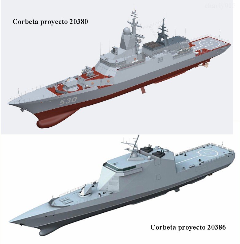 Корветы проекта 20386 типа дерзкий